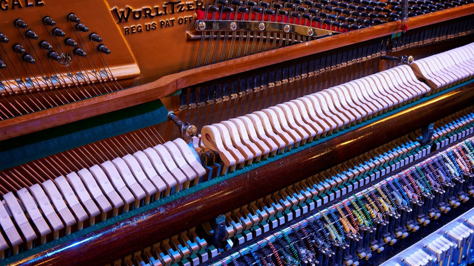 A Worlitzer piano